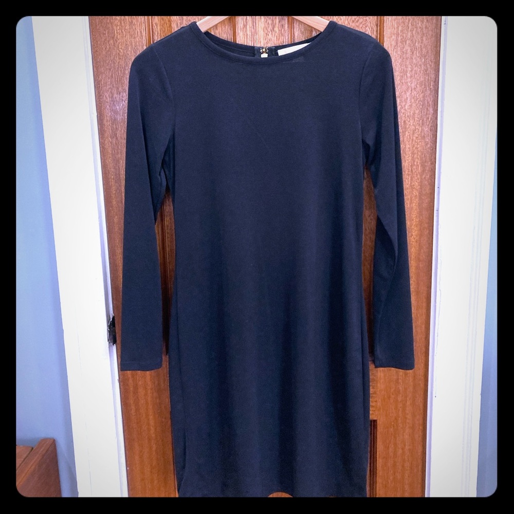 Michael Kors EUC xs long sleeve black dress
